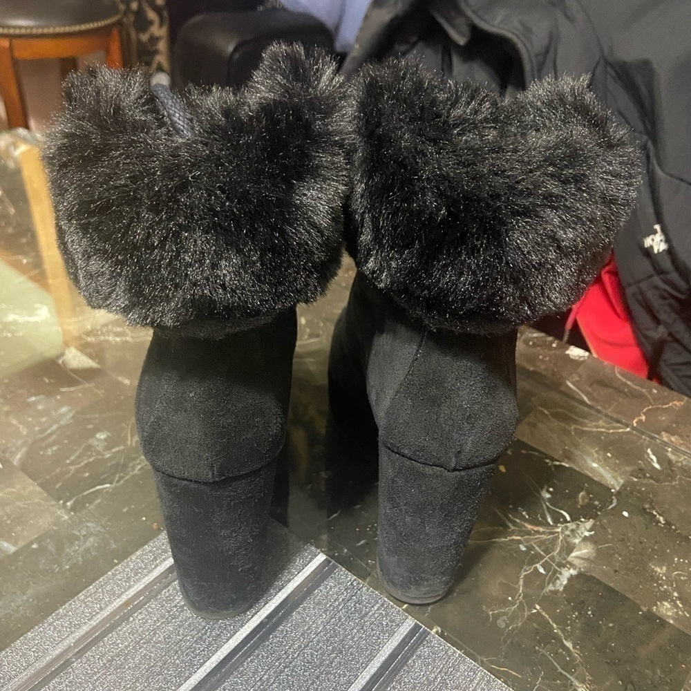 Castaner 1927 Black suede wedge booties Sz 37 - Picture 4 of 8